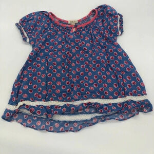 Matilda Jane Darci Peasant Top Size 4 Girls